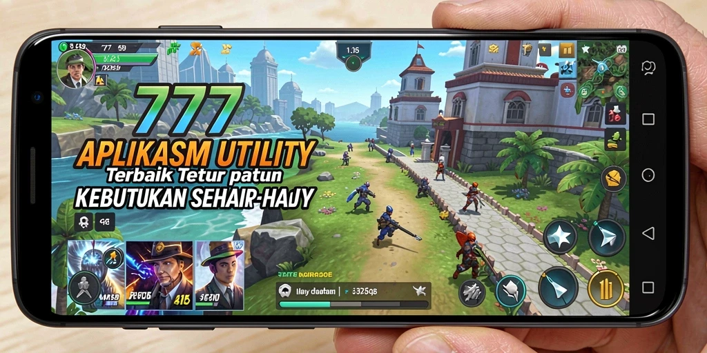 Tampilan antarmuka L777 yang sederhana dan fungsional.