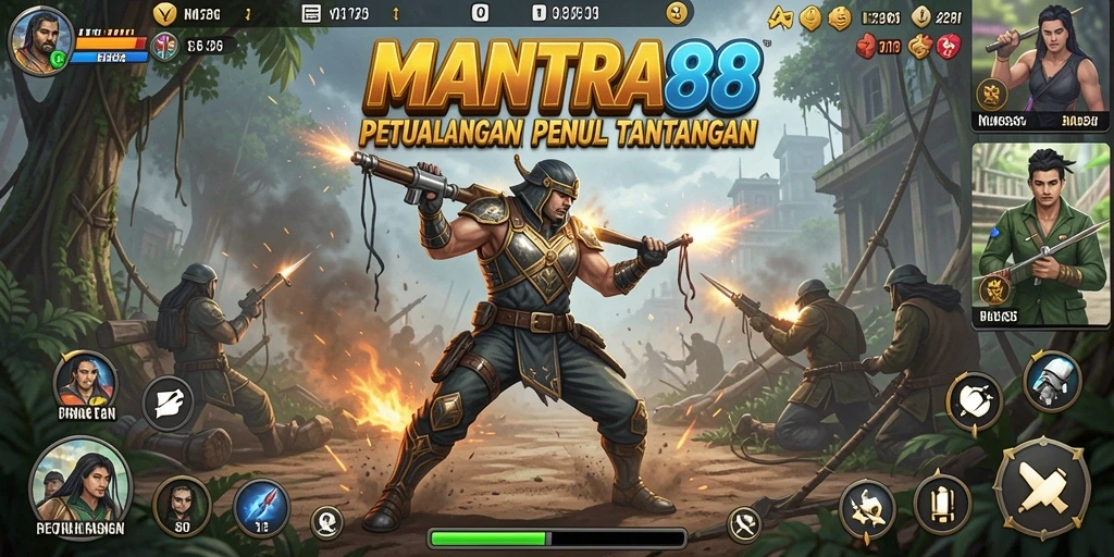 Gameplay seru dengan grafis menawan di MANTRA88.