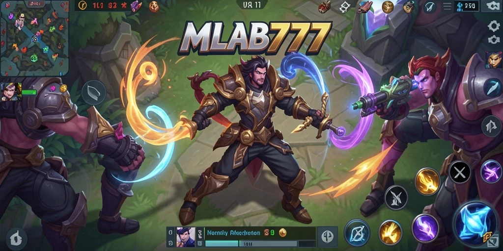Tampilan gameplay MLBB777 menampilkan keseruan bermain musik.